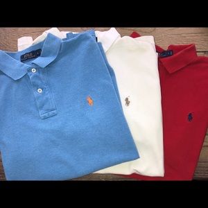 Red,White, and Blue Polo Shirt Bundle